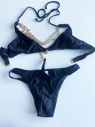 Купальник з ланцюжками