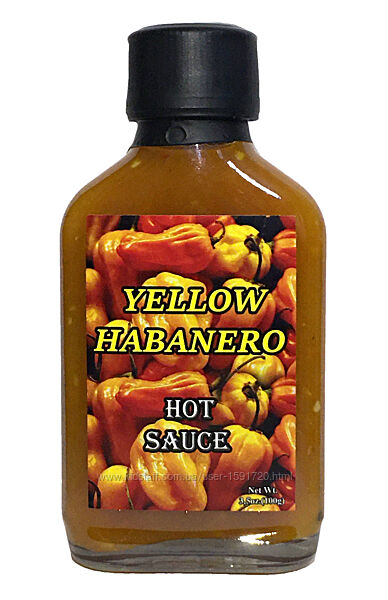 Острый соус Yellow Habanero 200000 SHU 