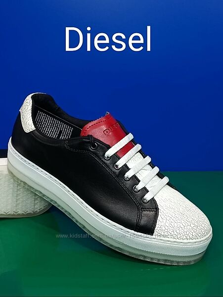 Кожаные женские кроссовки Diesel Оригинал