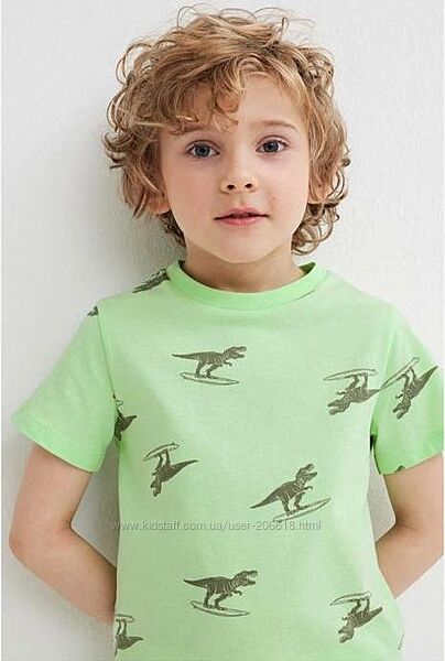 Футболка H&M динозавр