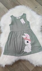 Плаття платтячко сарафан сукня платье H&M зайчик