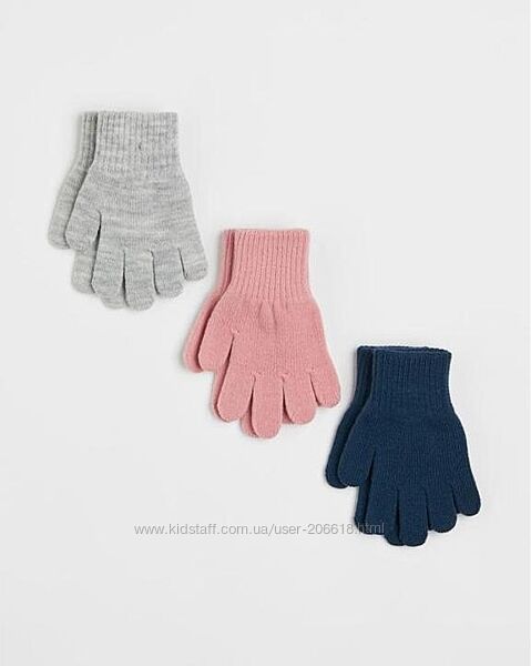 Перчатки рукавиці рукавички перчаточки H&M акріл