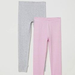 Штани піжамні штанці для дому і сна H&M бавовна