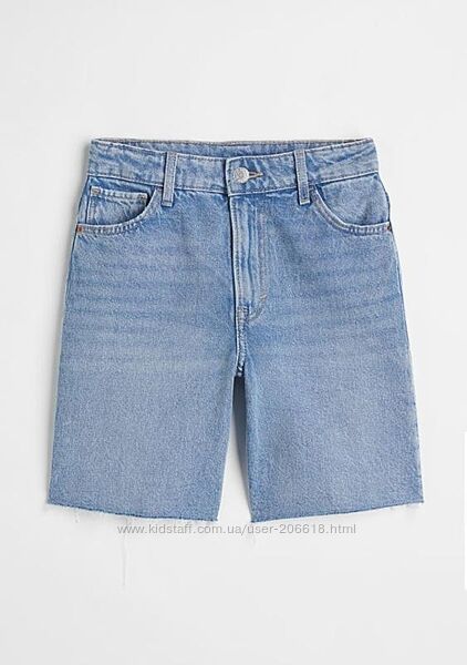 Шорти бермуди джинсові шорти шортики H&M котон