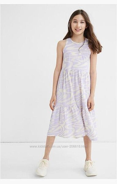 Плаття сукня довга сарафан H&M бавовна дівчатам