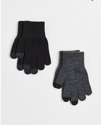 Рукавиці рукавички перчатки H&M акрилові сенсорні