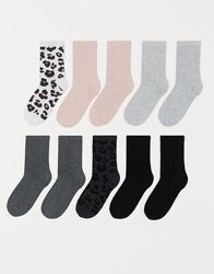 Носки носочки шкарпетки H&M базові принт