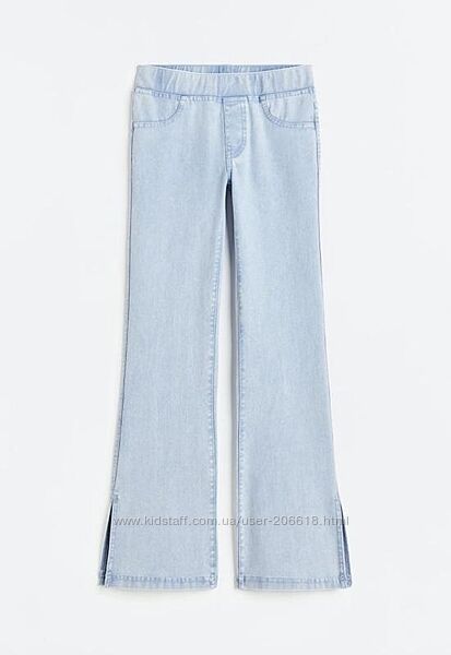 Джинси кльош джегінси штани H&M стрейч