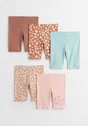 Велосипедки короткі лосіни шорти H&M