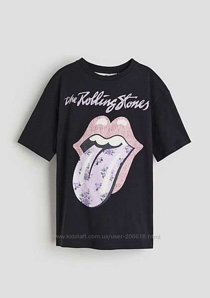 Футболка оверсайз футболки H&M бавовна