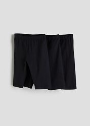 Велосипедки короткі лосіни шорти велотреки H&M бавовна