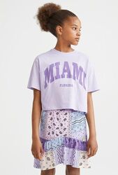 Комплект топ і спідниця H&M бавовна