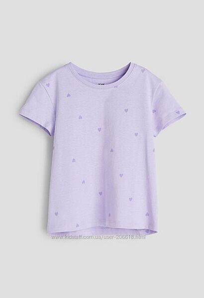 Футболка футболки топ H&M хлопок