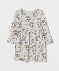 Сукня плаття платтячко h&m єдинороги 