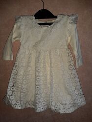Платье на малышку 62-68 см