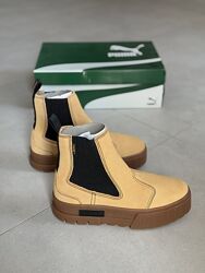 Замшеві/шкіряні черевики челсі Puma