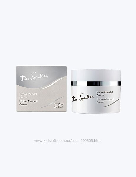 Зволожувальний мінеральний крем Dr. Spiller Hydro Almond Cream