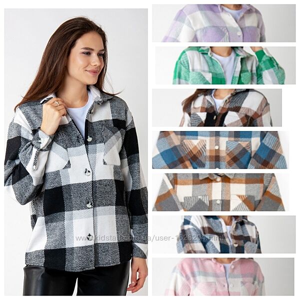 Рубашка байковая рубашка теплая Отзыв 44-50 женская рубашка в клетку 