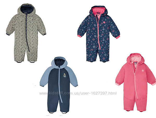 Зимовий суцільний термо-комбінезон Lupilu