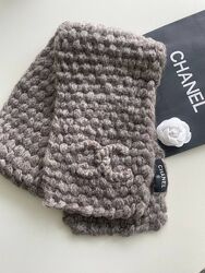 Теплий вовняний шарф Chanel