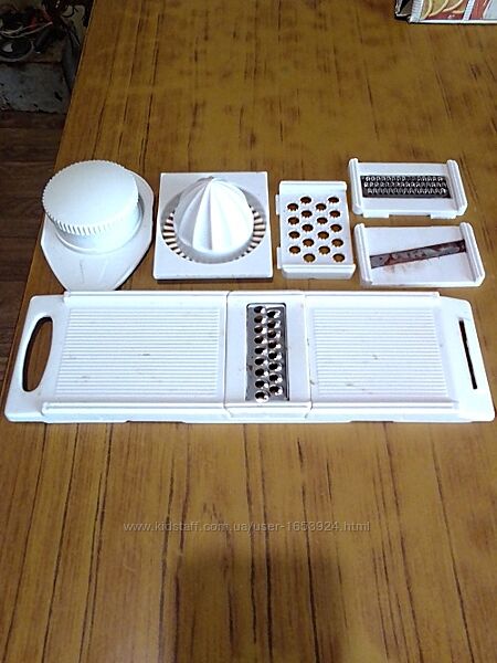 РАСПРОДАЖА. Овощерезка Mini Multi Wonder/набор терок и соковыжималка/