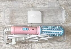 Плойка для укладки волос, дорожная в футляре