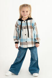 Байкова тепла сорочка з капюшоном 104-128 Кольори рр