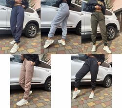 Стильні штани на флісі 42-44, 46-48