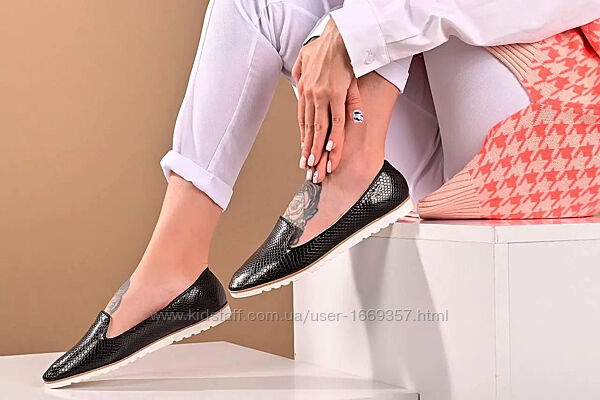  Балетки женские черные т1559