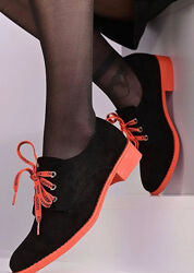  Туфли женские черные замшевые т1585