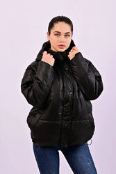  Куртка женская демисезонная черная код п629