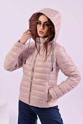 Куртка женская демисезонная розовая код п641