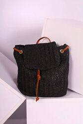  Рюкзак женский черный код 7-6004