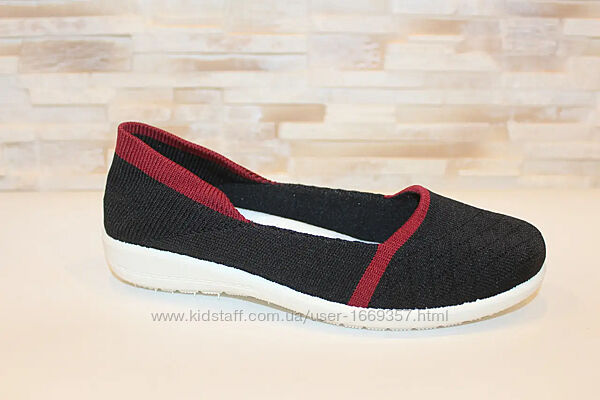 Балетки женские черные т1360