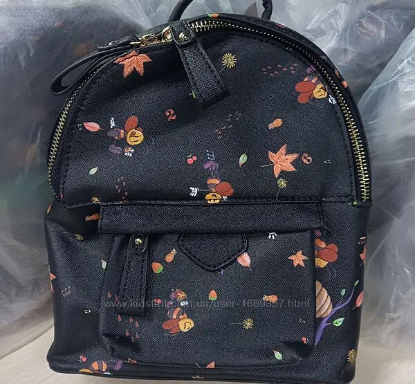 Рюкзак детский черный код 7-0055