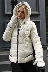 Куртка женская зимняя белая код п759