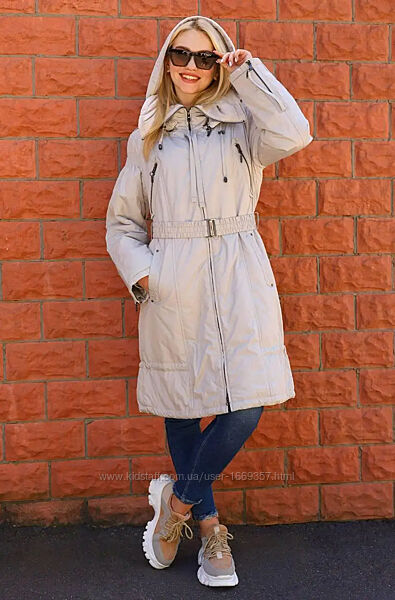 Куртка женская серая код п767