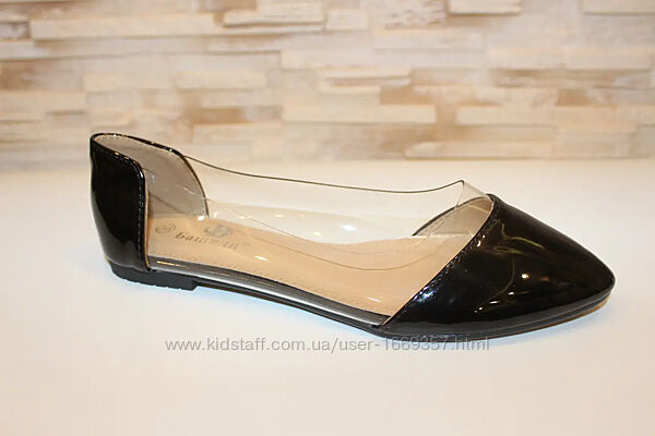 Балетки женские черные т1742