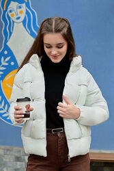 Куртка женская белая еврозима код п810