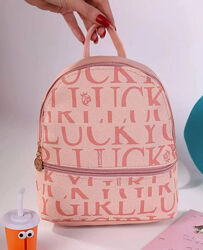 Женский мини-рюкзак розовый код 7-40118