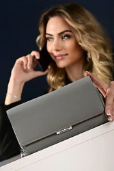  Кошелек женский серый код 480