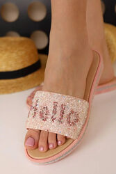 Шлепанцы женские розовые б1553