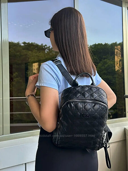 Рюкзак женский черный код 7-551