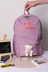 Рюкзак женский сиреневый код 7-5119