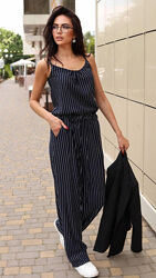  Комбинезон женский синий П894