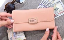 Кошелек женский пудровый код 484