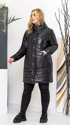 Куртка женская демисезонная черная код П925