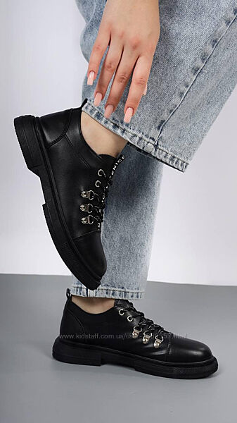 Туфли женские черные Т1854