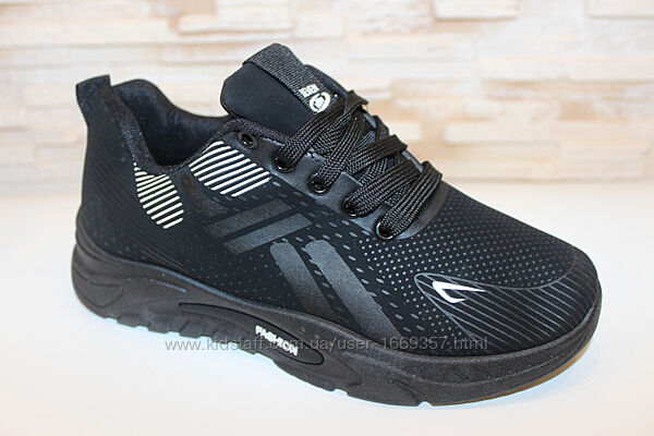 Кроссовки женские черные Т1870