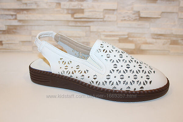 Босоножки женские бежевые натуральная кожа Б1662